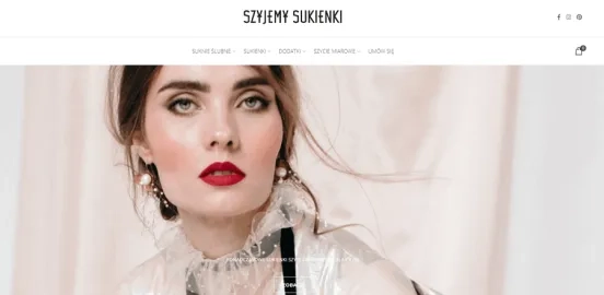 ecommerce - szyjemy sukienki