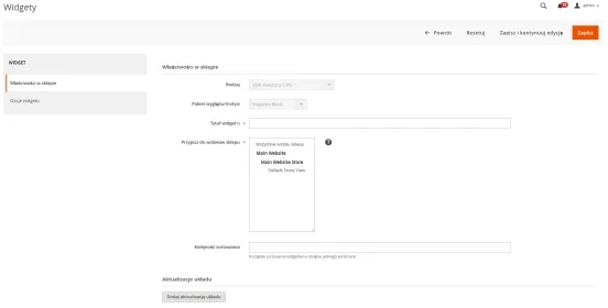 panel-zarzadzania-widget-magento