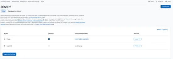 Dodawanie nowego języka