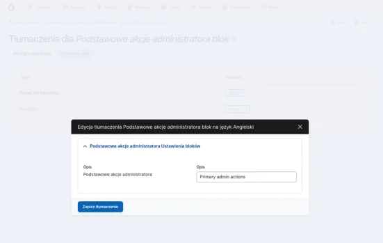 Edytowanie tłumaczenia