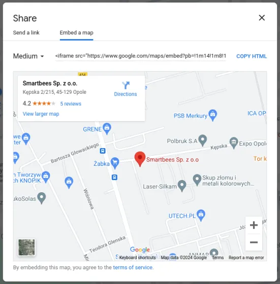 Moduł Simple Google Maps