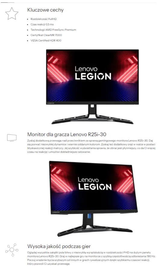 Opis produktu w sklepie X-kom