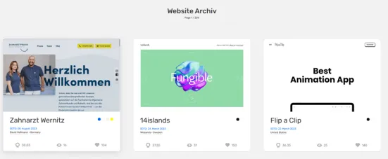 Best website gallery - strona do inspiracji