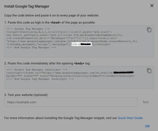 Gdzie znaleźć ID kontenera?