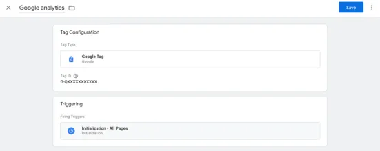 Reguła wywołująca tag