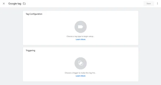 Konfiguracja tagu w GA