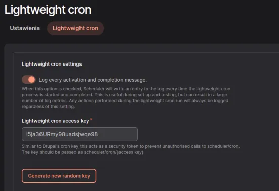 Lightweight cron