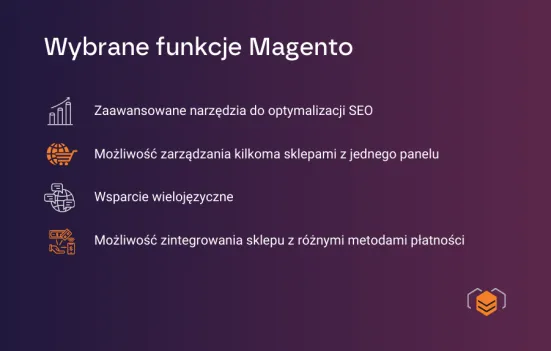 Wybrane funkcje Magento