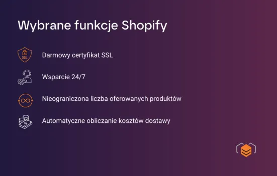 Wybrane funkcje Shopify