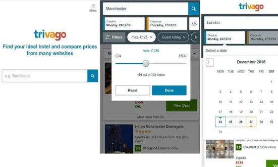 Trivago PWA