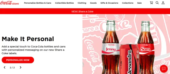 Coca-Cola na Magento