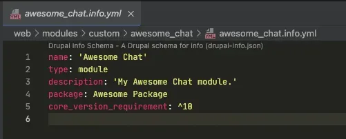 Building a new module