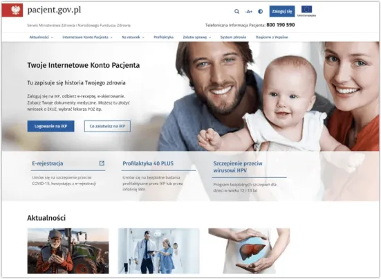 Ministry of Health Homepage