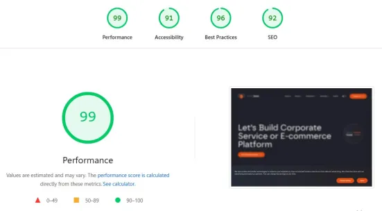 Page speed report for smartbees.co