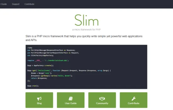 Narzędzie Slim Framework
