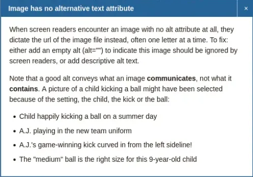 Information about editoria11y module