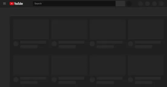 Uproszczona wersja interfejsu YouTube