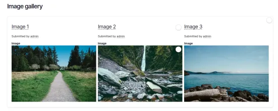 Drupal image gallery done
