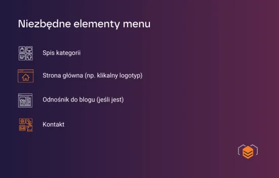 Co warto zawrzeć w menu strony