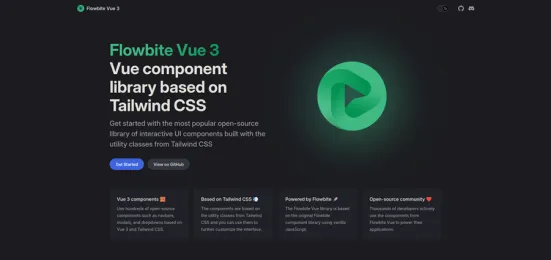 Biblioteka Flowbite Vue3
