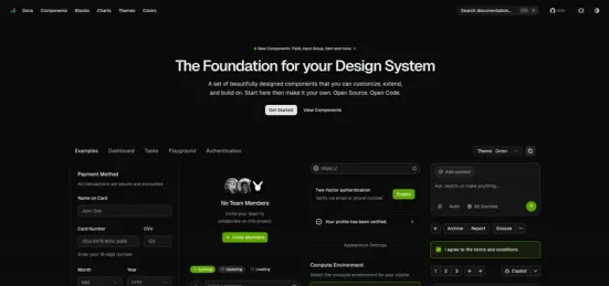 Biblioteka Shadcn Vue