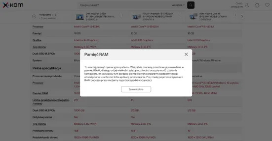 Sklep xcom – porównywarka produktów