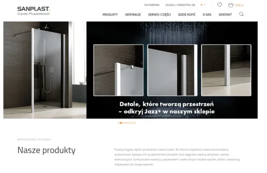 Sanplast - sklep na Magento