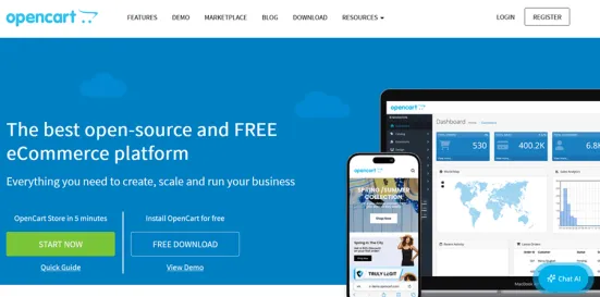 Platforma OpenCart