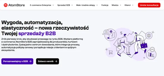 Platforma B2B Atomstore