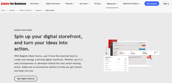 Platforma B2B Magento