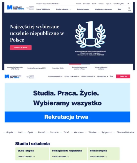 WSB Merito - redesign