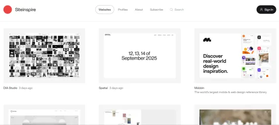 Inspiracje na stronie siteInspire