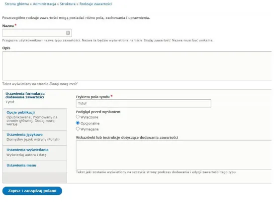 Dodawanie zawartości - jak edytować?